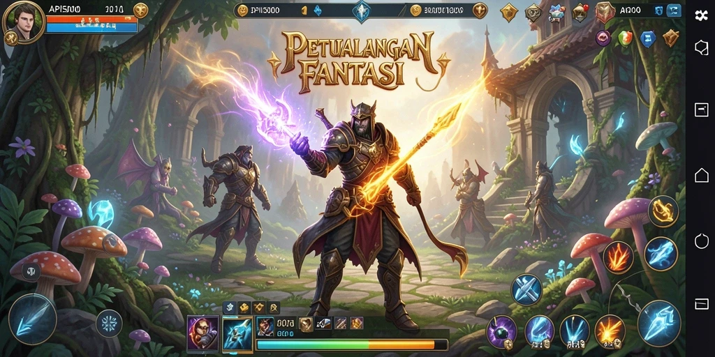 Tangkap momen epik gameplay RPG di API5000.