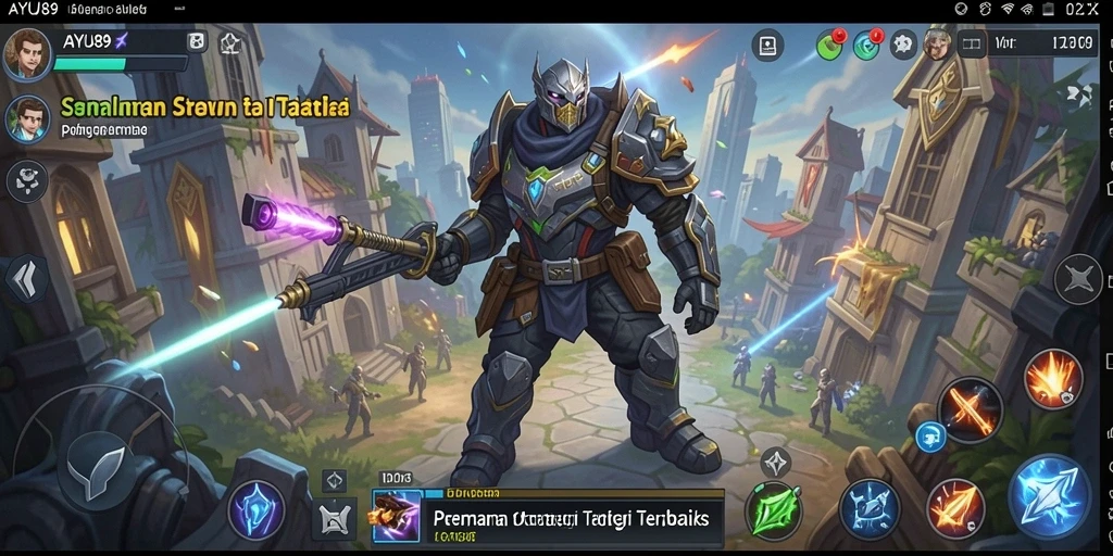 Tampilan gameplay AYU89 yang menantang dan menarik.