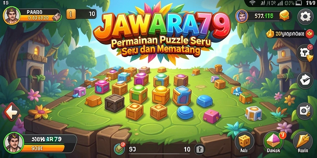 Tampilan gameplay JAWARA79 yang penuh dengan teka-teki menantang.