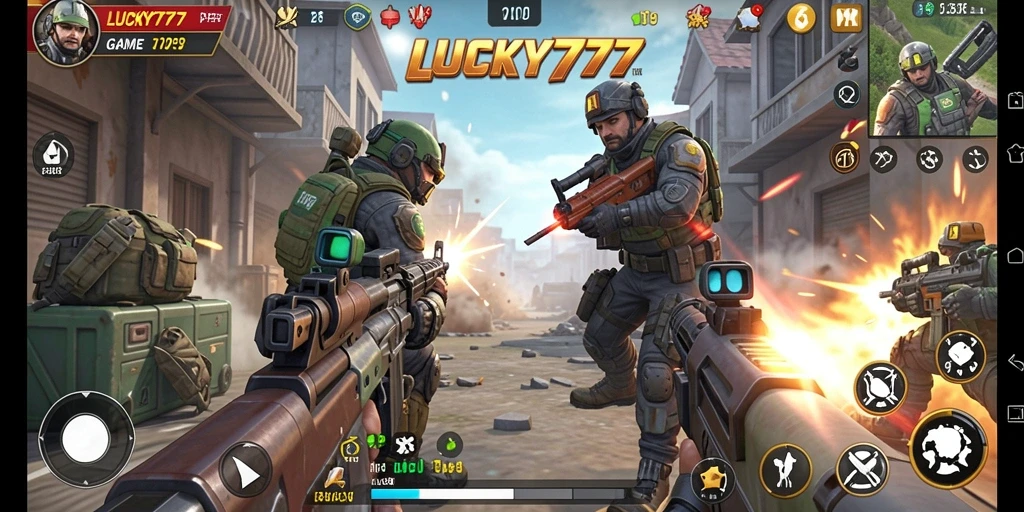 Tangkapan layar gameplay seru dari LUCKY777 yang penuh aksi.