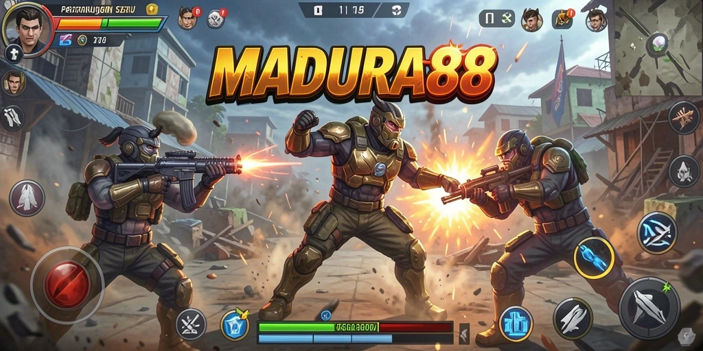 Gameplay menarik dan seru di MADURA88 yang penuh aksi.