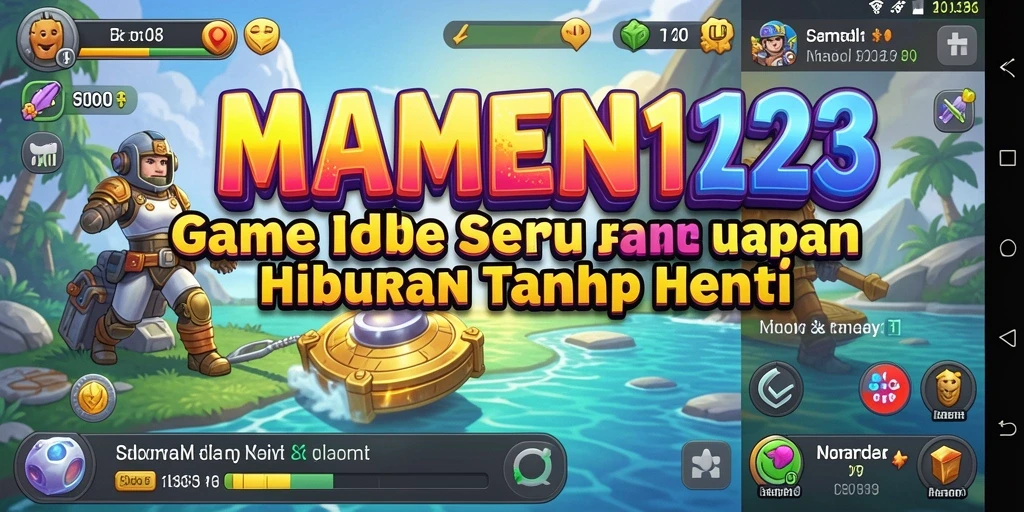 Screenshot utama menunjukkan gameplay Idle yang seru dan menarik.