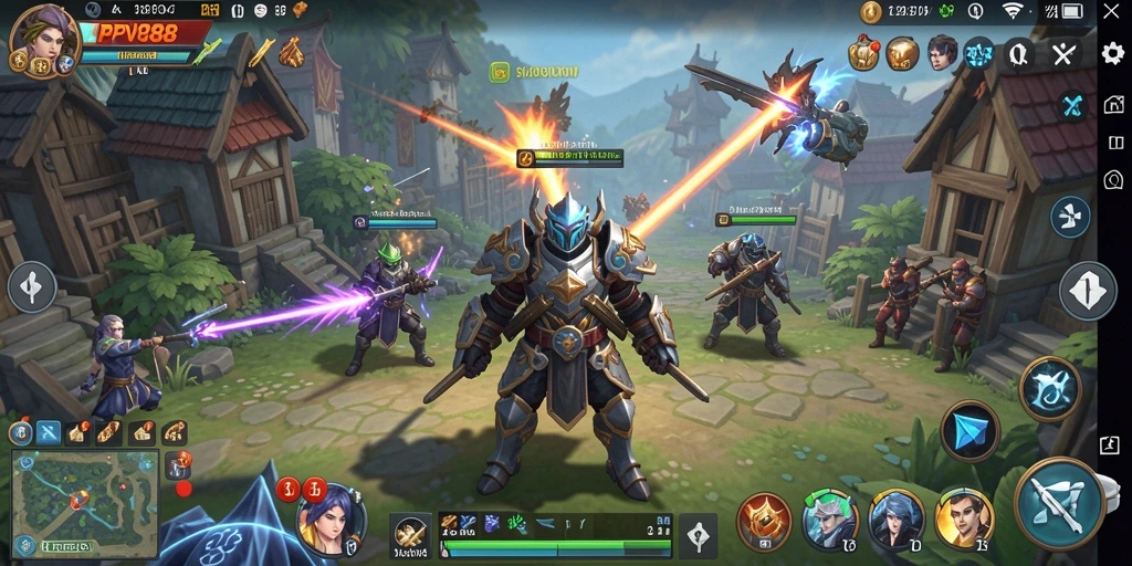 Tampilan gameplay PPV88 yang mendebarkan dan strategi mendalam.