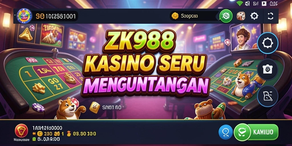 Tampilan screenshot <strong>ZK988</strong> menampilkan permainan Kasino yang seru dan interaktif.